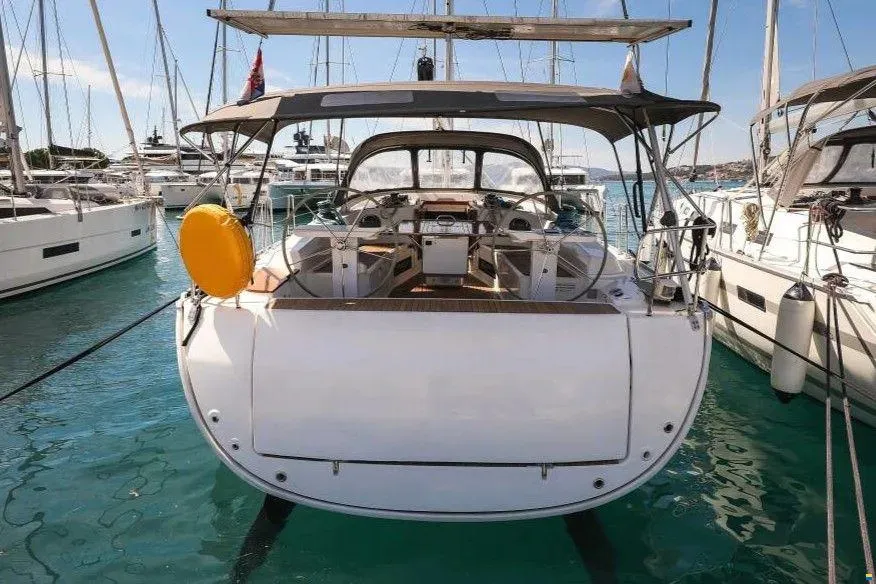 Star Doris , a Bavaria Cruiser 45 sailboat at Punat, Croatia