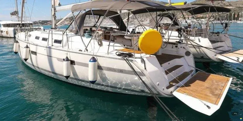 Star Doris , a Bavaria Cruiser 45 sailboat at Punat, Croatia