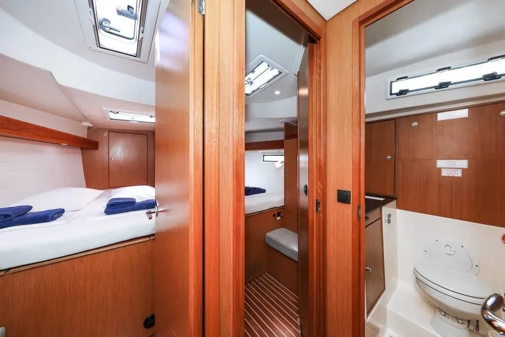 Star Doris , a Bavaria Cruiser 45 sailboat at Punat, Croatia