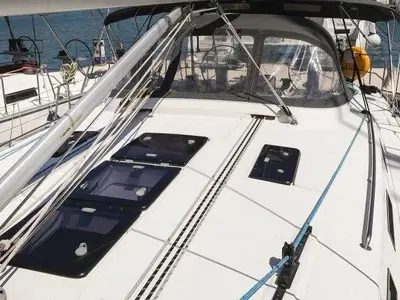 Star Doris , a Bavaria Cruiser 45 sailboat at Punat, Croatia