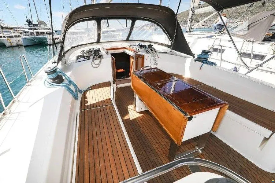 Star Doris , a Bavaria Cruiser 45 sailboat at Punat, Croatia