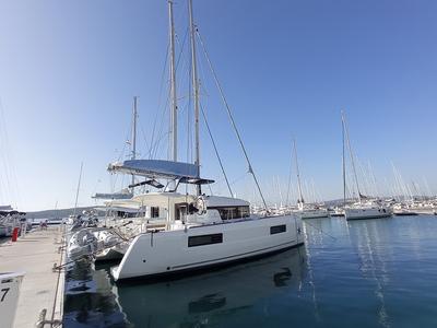 Ohana, a Lagoon 40 catamaran at Seget Donji, Croatia