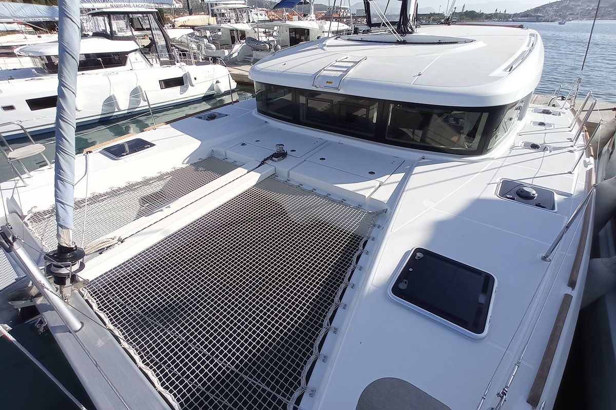 Ohana, a Lagoon 40 catamaran at Seget Donji, Croatia