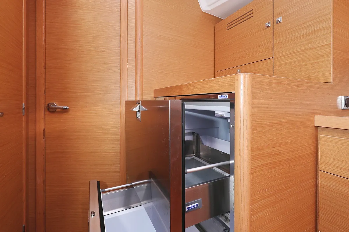 Galley of Friendship, a Dufour 430 GL sailboat at Grad Vodice, Croatia