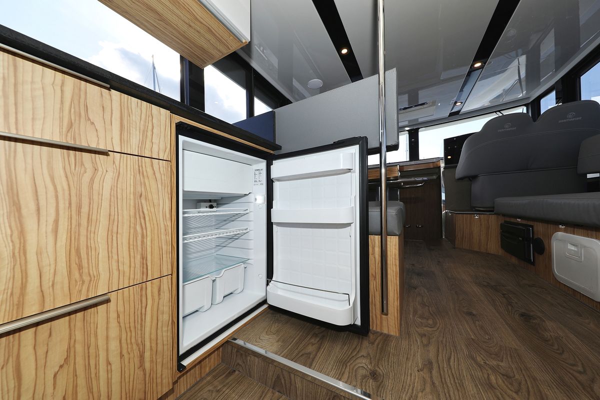 Galley of Iggy, a Cobra Yachts Seamaster 45 yacht at Primošten, Croatia