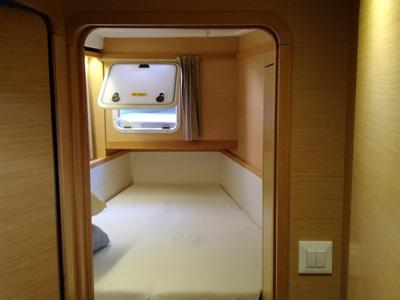 Cabin on Le Grand Bleu, a Lagoon 39 catamaran at Kontokali, Greece
