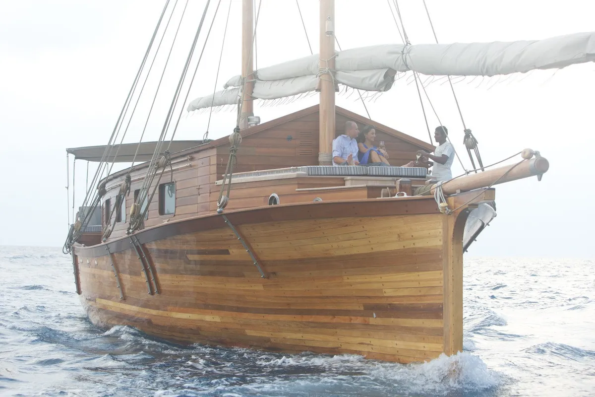 Atoll Achilles, a Custom Custom built 183 sailboat at Malé, Maldives