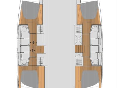 Detour, a Fountaine Pajot Elba 45 catamaran at Road Town, British Virgin Islands