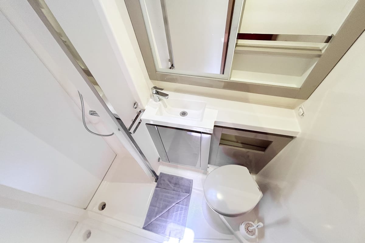 Detour, a Fountaine Pajot Elba 45 catamaran at Road Town, British Virgin Islands