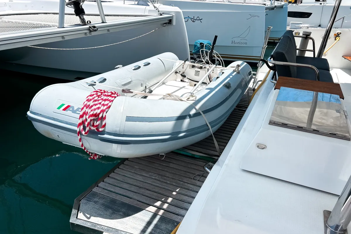 Detour, a Fountaine Pajot Elba 45 catamaran at Road Town, British Virgin Islands