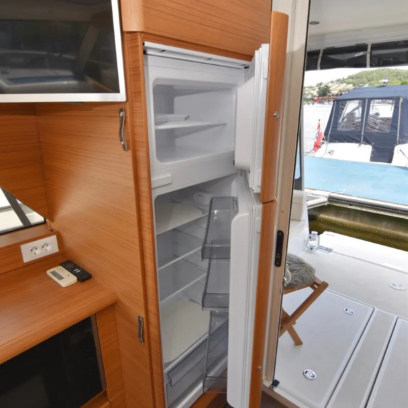 Galley of Porsgrunn, a Greenline 39 yacht at Porsgrunn, Norway