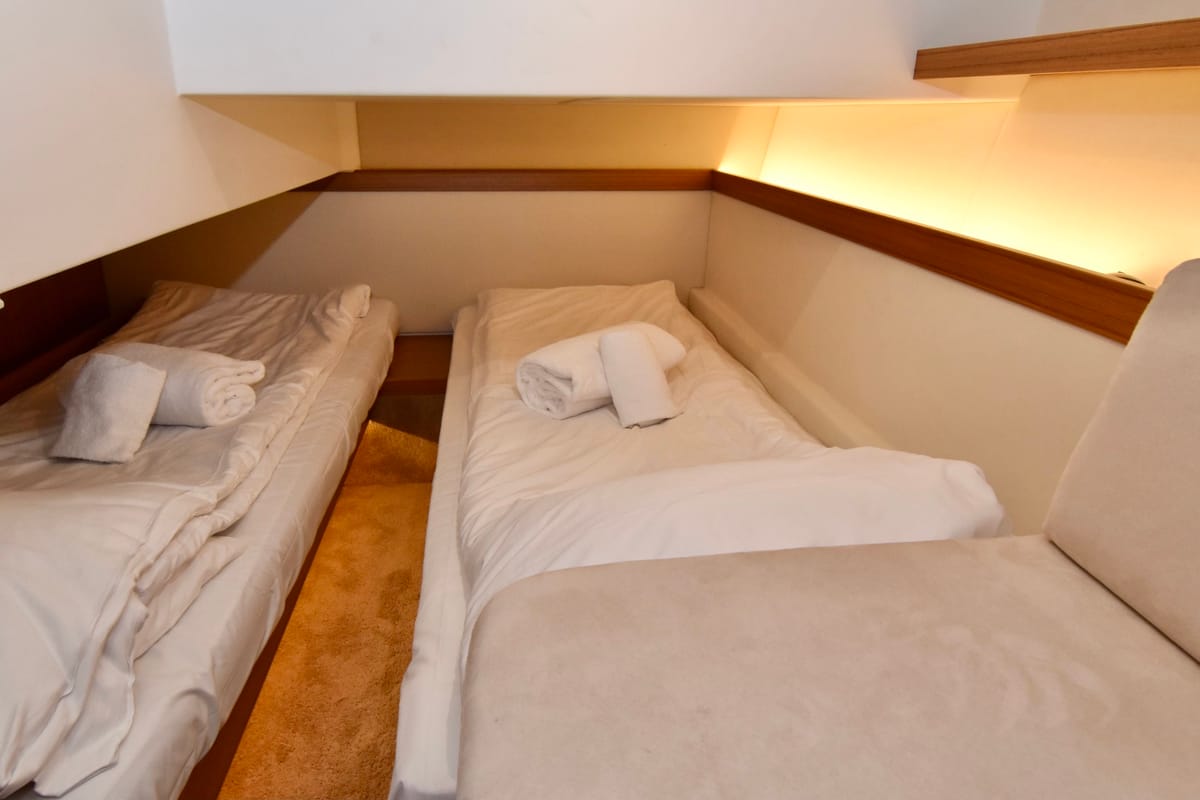 Cabin on Porsgrunn, a Greenline 39 yacht at Porsgrunn, Norway