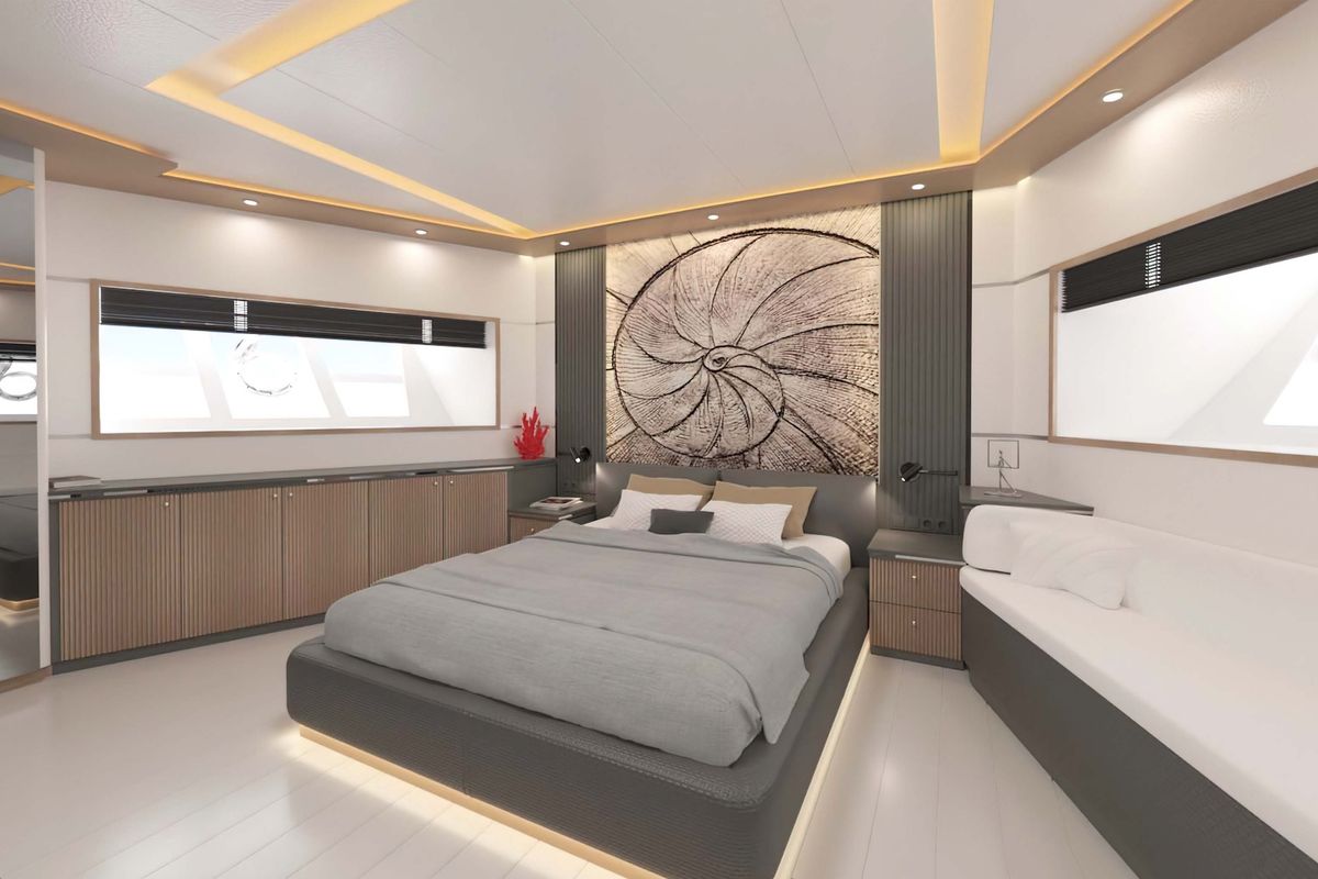 Cabin on Lavin, a Gulet Custom built 183 yacht at Fethiye, Turkey