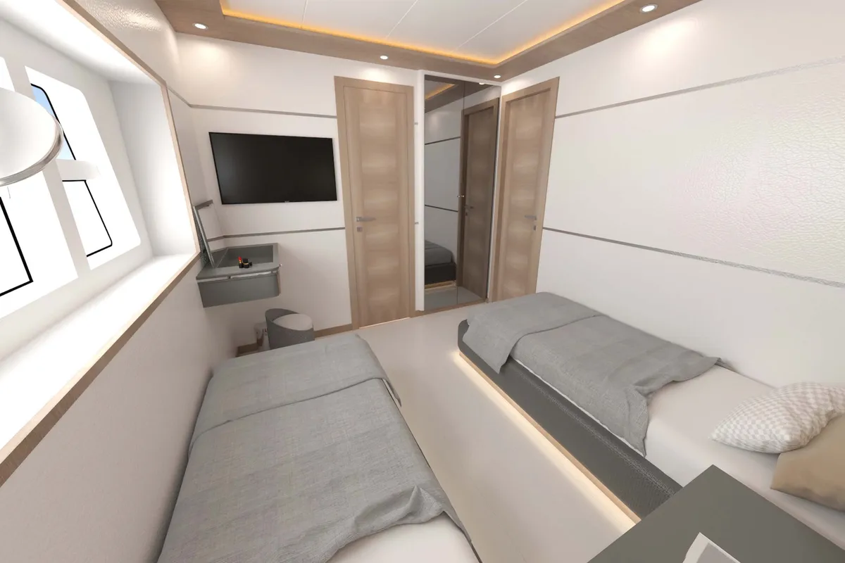 Cabin on Lavin, a Gulet Custom built 183 yacht at Fethiye, Turkey