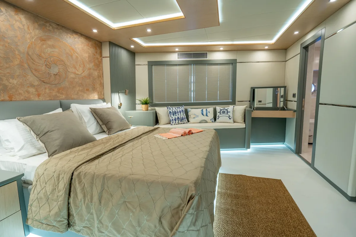 Cabin on Lavin, a Gulet Custom built 183 yacht at Fethiye, Turkey
