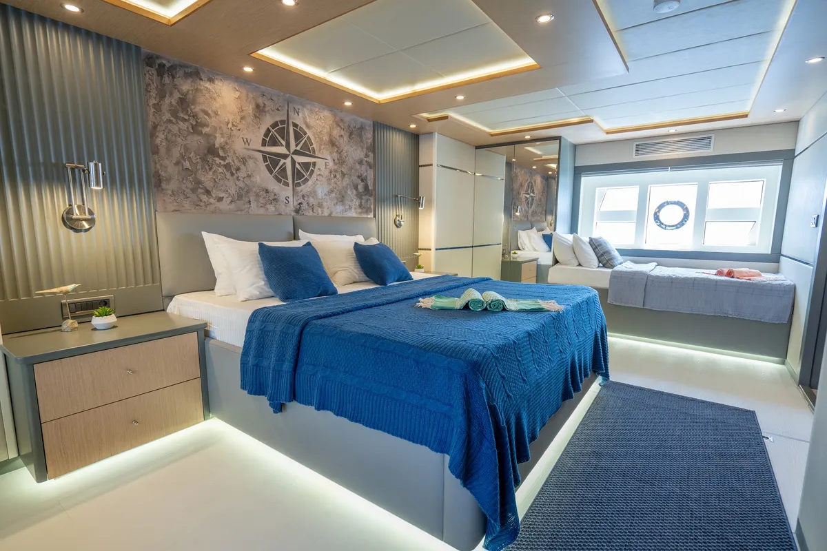 Cabin on Lavin, a Gulet Custom built 183 yacht at Fethiye, Turkey