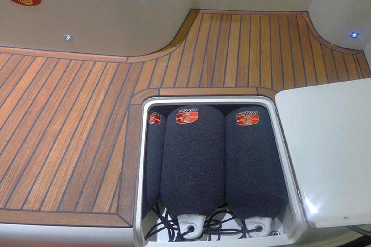 North star, a Marex 375 yacht at Grad Šibenik, Croatia