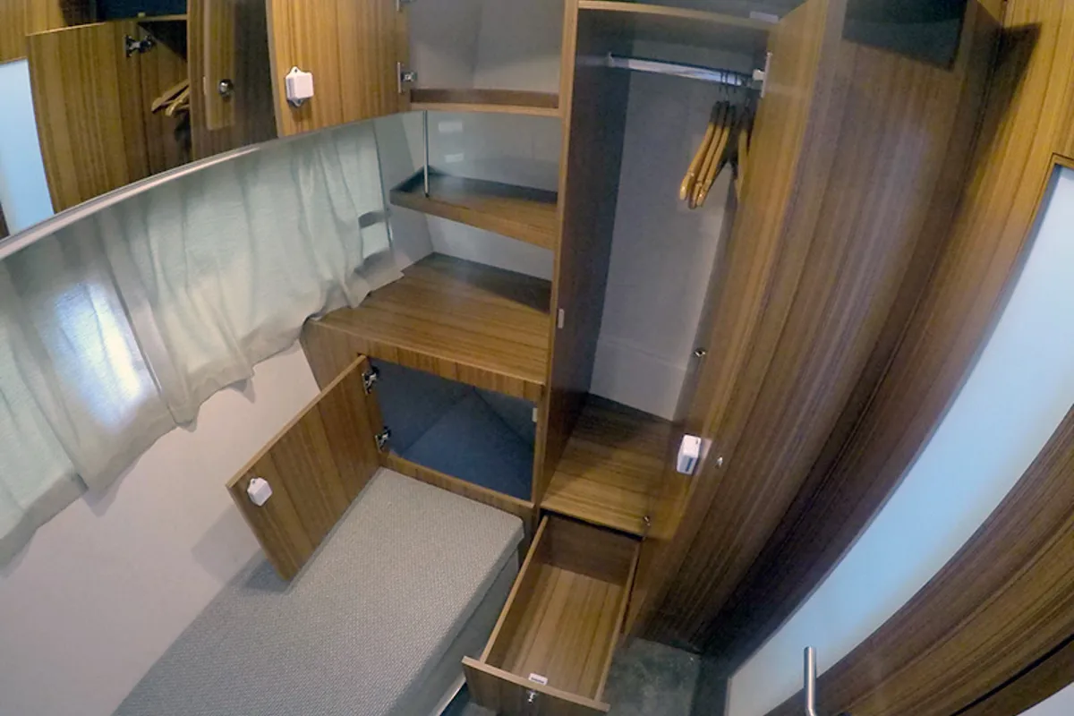 Cabin on North star, a Marex 375 yacht at Grad Šibenik, Croatia
