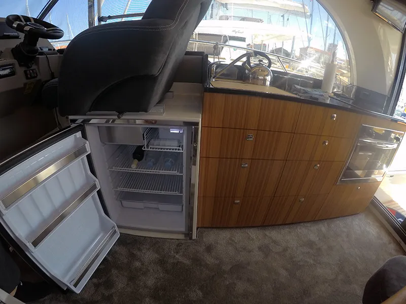 Galley of North star, a Marex 375 yacht at Grad Šibenik, Croatia
