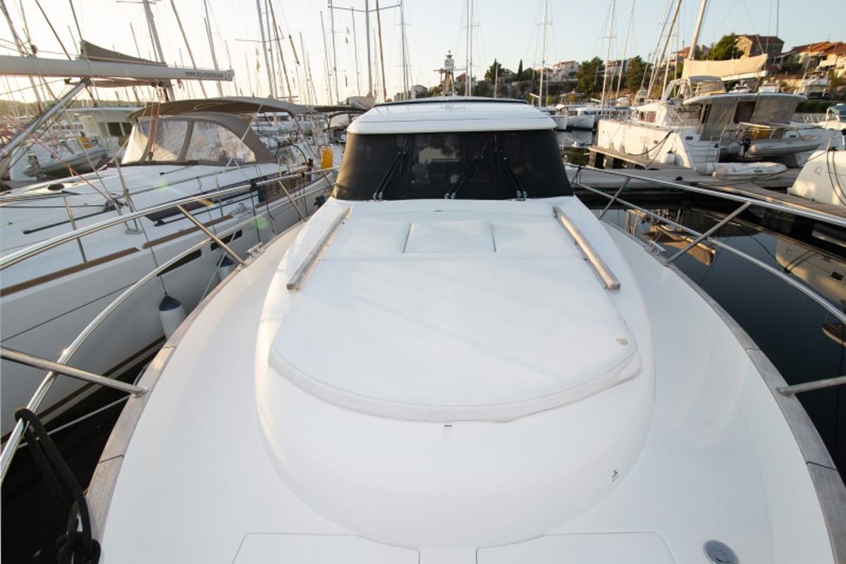 Exterior view of North star, a Marex 375 yacht at Grad Šibenik, Croatia