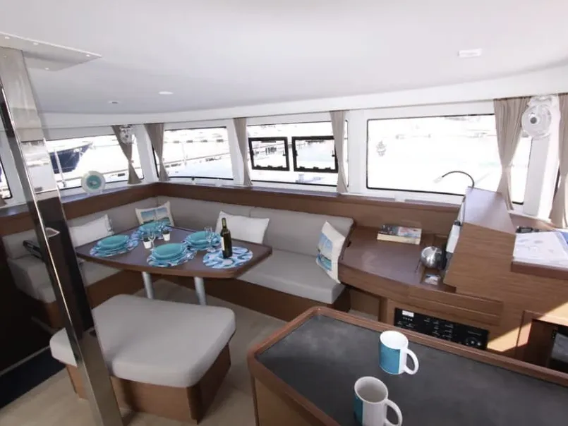 Starz, a Lagoon Lagoon 42 catamaran at Fethiye, Turkey