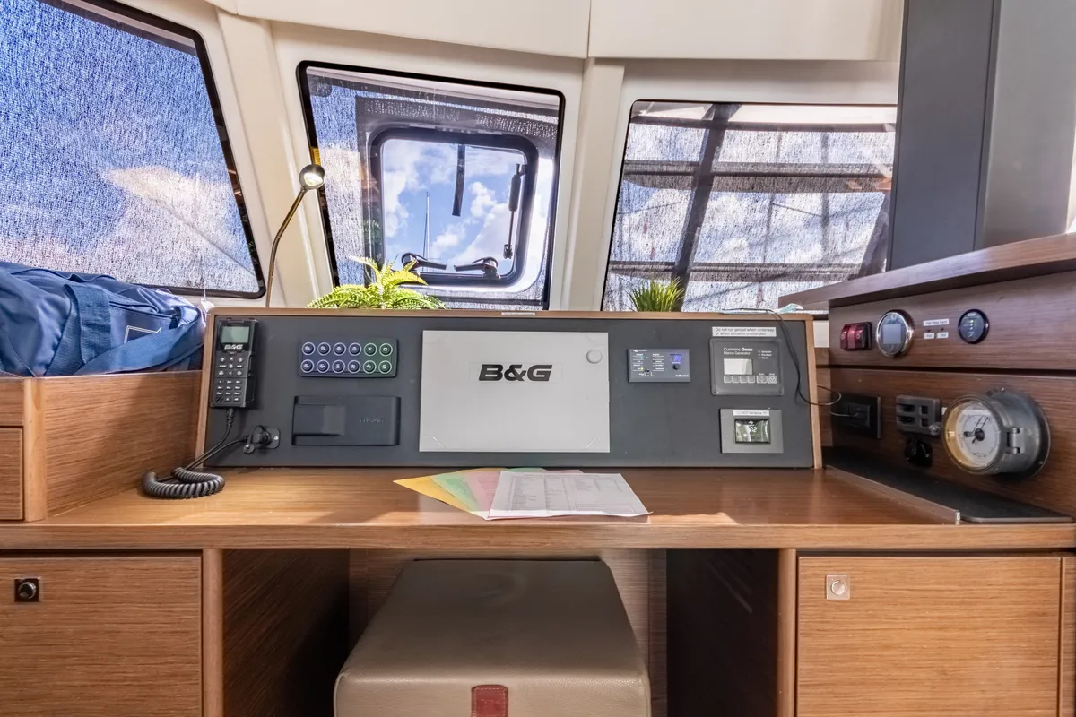 Cabin on Duality II, a Nautitech Rochefort Nautitech 44 catamaran at Road Town, British Virgin Islands