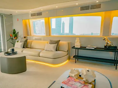 X12, a Luxury Luxury Motor Yacht yacht at Dubai Harbour, United Arab Emirates