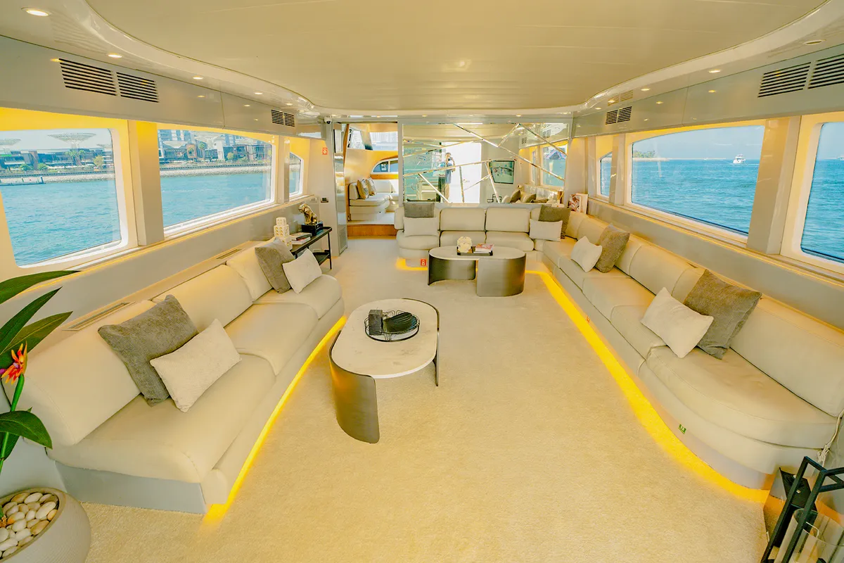X12, a Luxury Luxury Motor Yacht yacht at Dubai Harbour, United Arab Emirates
