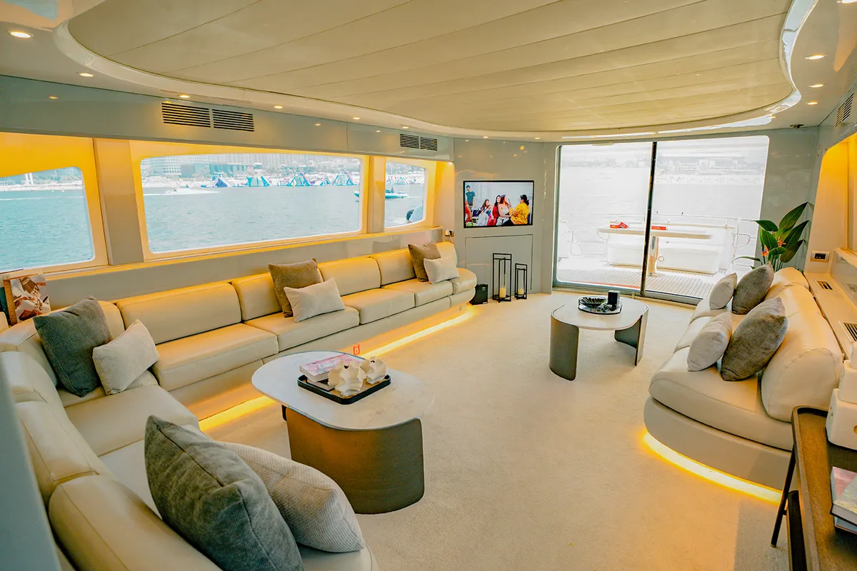 X12, a Luxury Luxury Motor Yacht yacht at Dubai Harbour, United Arab Emirates