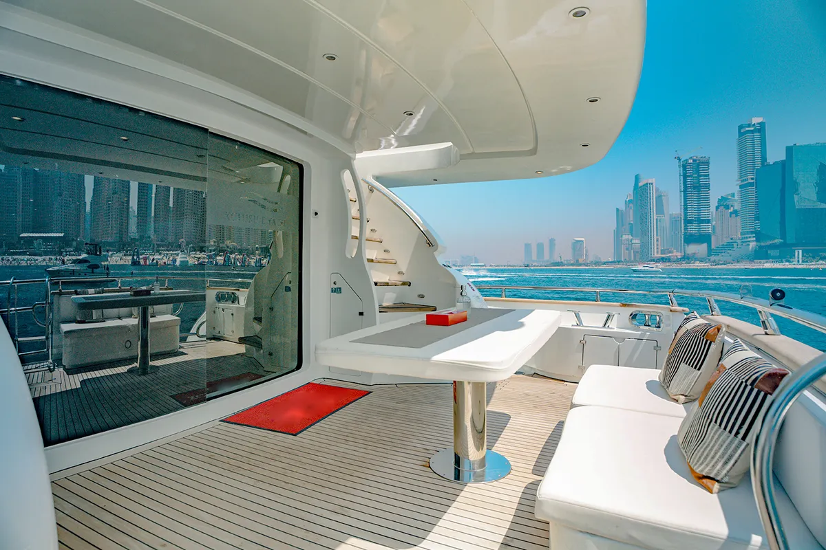 X12, a Luxury Luxury Motor Yacht yacht at Dubai Harbour, United Arab Emirates