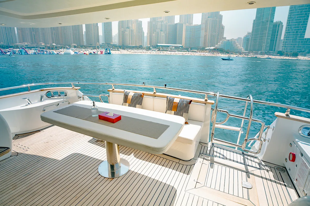 X12, a Luxury Luxury Motor Yacht yacht at Dubai Harbour, United Arab Emirates