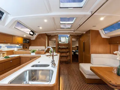 Searex, a Bavaria Cruiser 56 sailboat at Athens, Greece