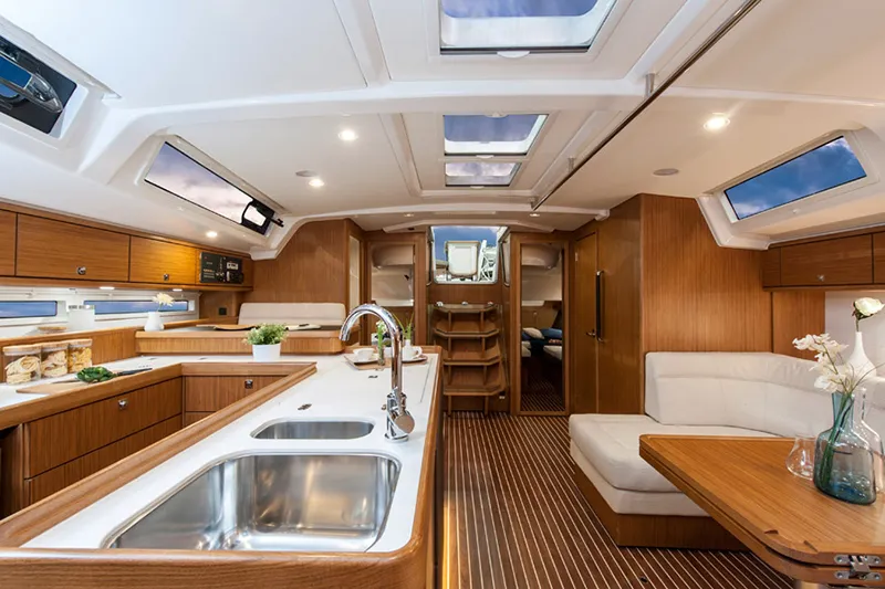 Searex, a Bavaria Cruiser 56 sailboat at Athens, Greece