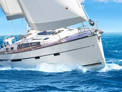 Searex, a Bavaria Cruiser 56 sailboat at Athens, Greece