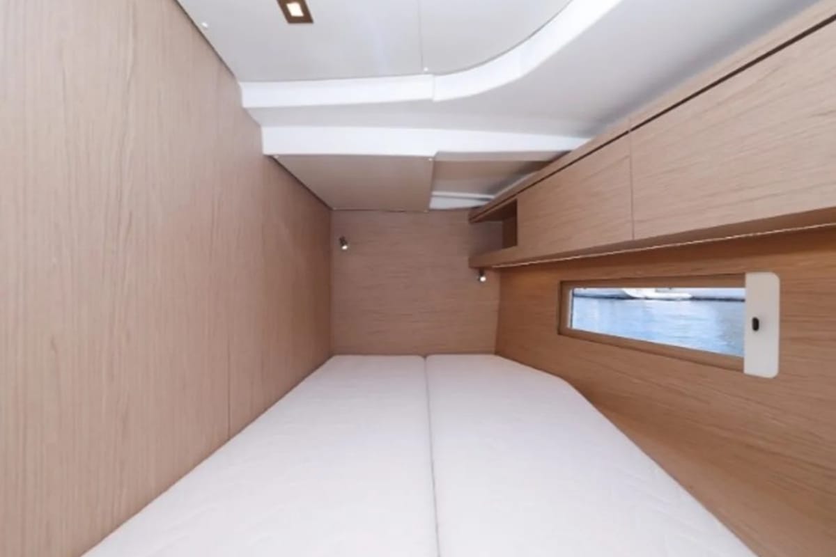 Cabin on Hydra XV, a Lagoon 46 catamaran at Municipal Unit of Lefkada, Greece