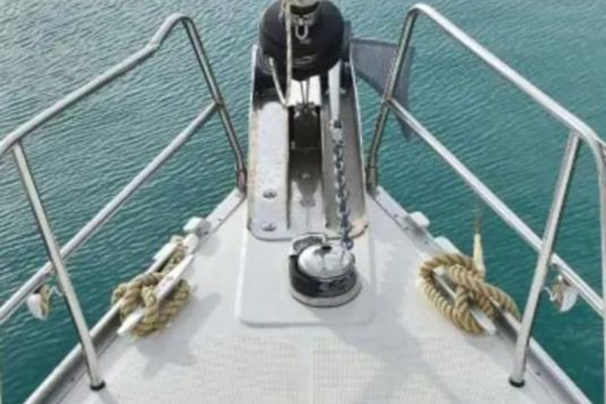 Athene, a Bavaria Cruiser 46 sailboat at Općina Rogoznica, Croatia