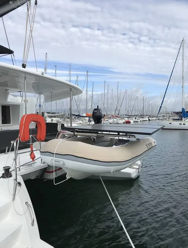 Arome, a Lagoon 450 S catamaran at Seychelles, Mahe, Seychelles