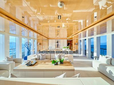 Salon of La Pellegrina 1, a Gulet Luxury Motor Yacht yacht at Athens, Greece