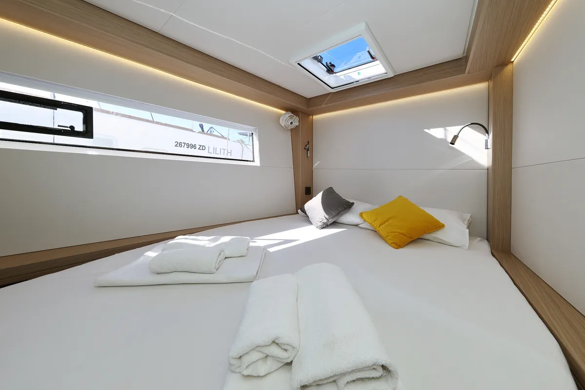 Cabin on APOLON, a Lagoon 51 catamaran at Općina Sukošan, Croatia