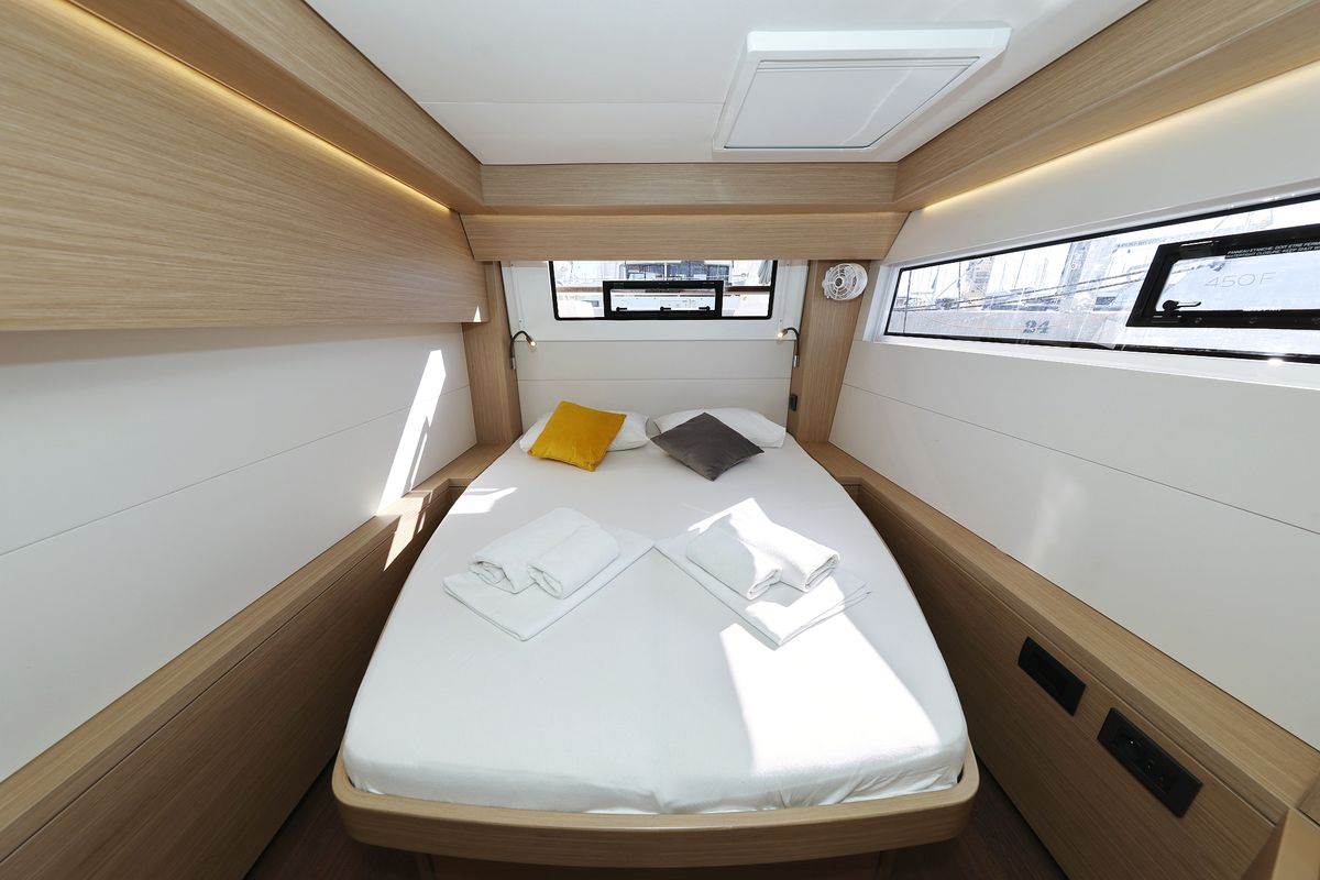 Cabin on APOLON, a Lagoon 51 catamaran at Općina Sukošan, Croatia