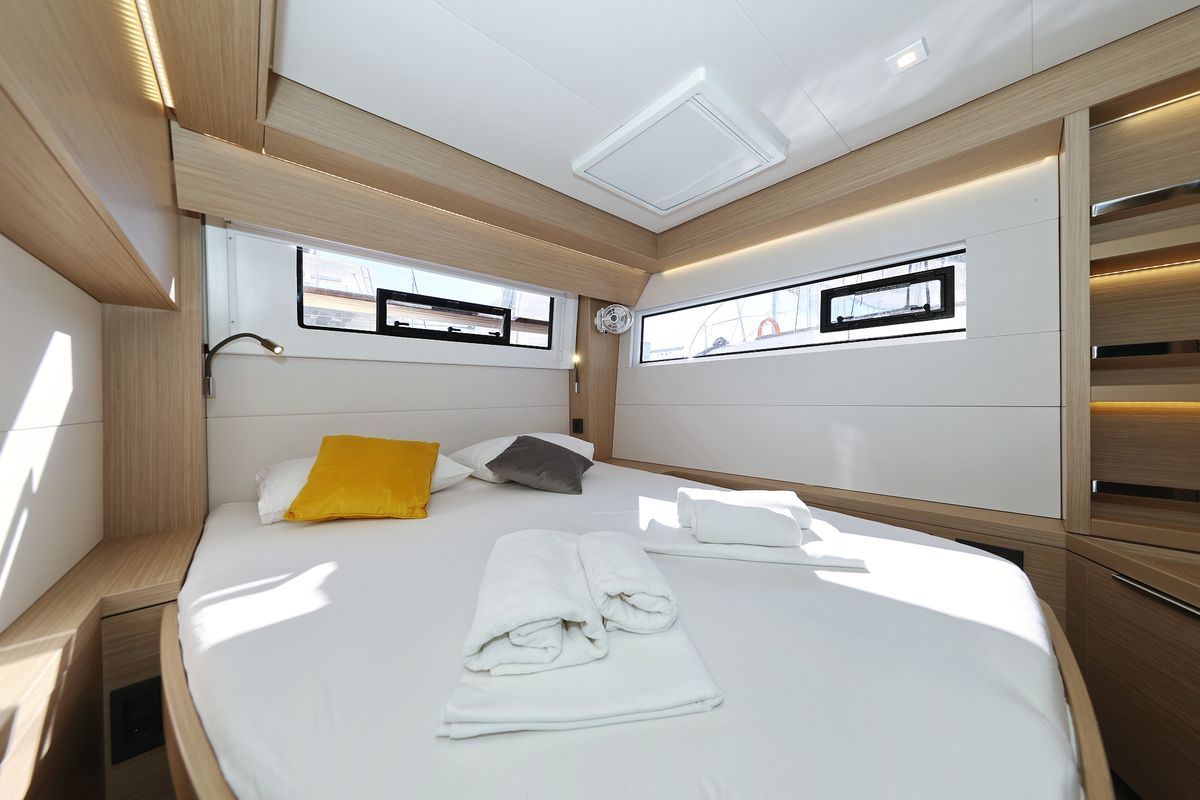 Cabin on APOLON, a Lagoon 51 catamaran at Općina Sukošan, Croatia
