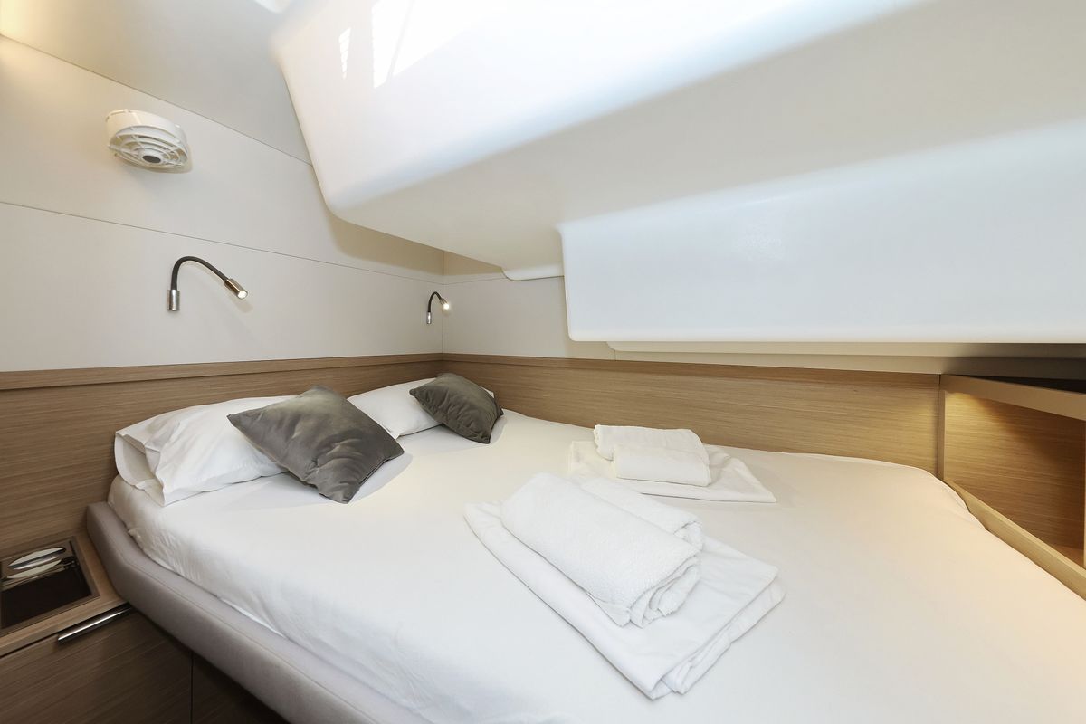 Cabin on APOLON, a Lagoon 51 catamaran at Općina Sukošan, Croatia