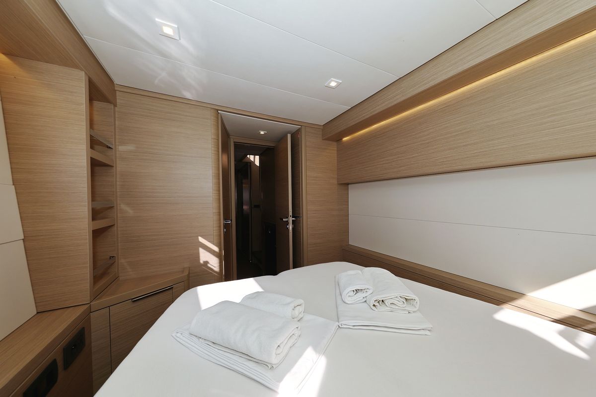 Cabin on APOLON, a Lagoon 51 catamaran at Općina Sukošan, Croatia