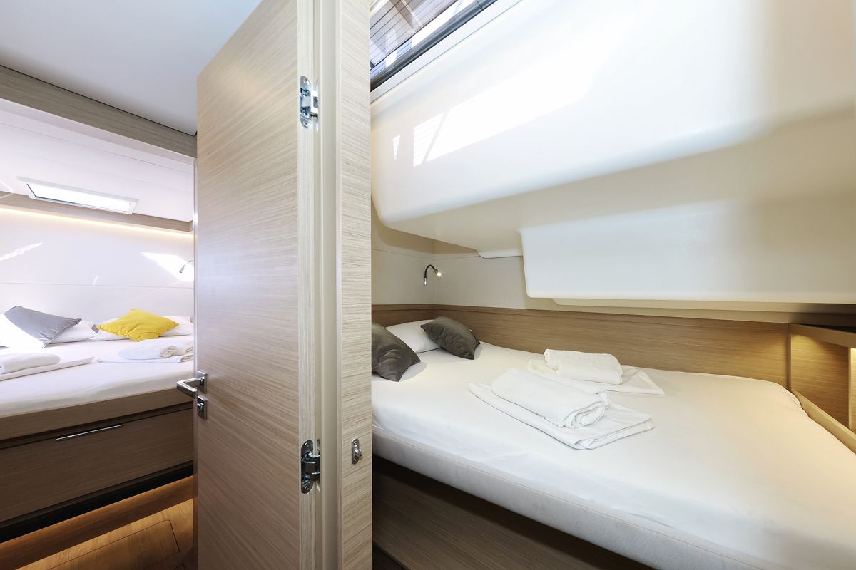 Cabin on APOLON, a Lagoon 51 catamaran at Općina Sukošan, Croatia