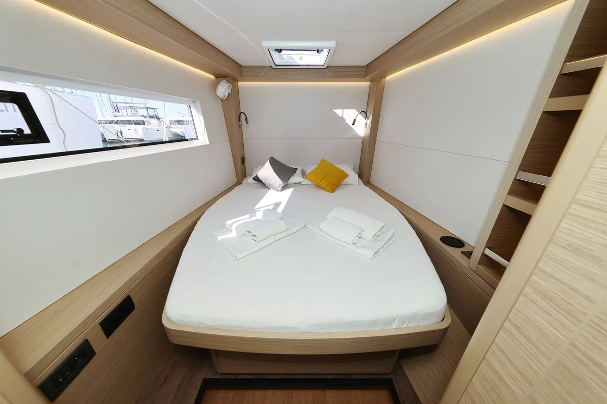 Cabin on APOLON, a Lagoon 51 catamaran at Općina Sukošan, Croatia