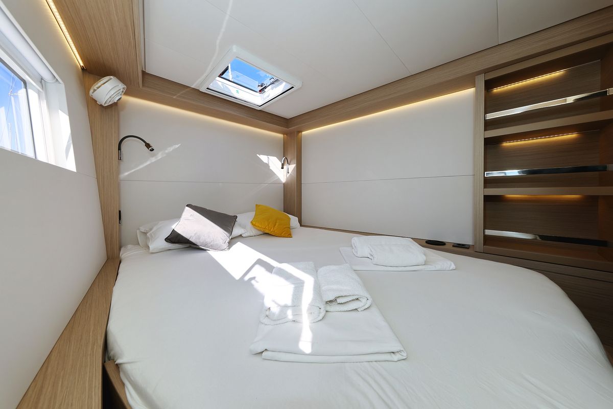 Cabin on APOLON, a Lagoon 51 catamaran at Općina Sukošan, Croatia