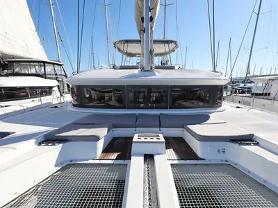 Deck of APOLON, a Lagoon 51 catamaran at Općina Sukošan, Croatia