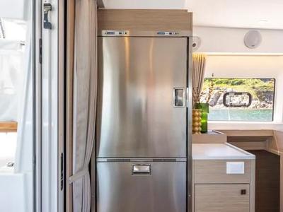 Galley of Premium, a Lagoon 43 catamaran at Trapani, Italy