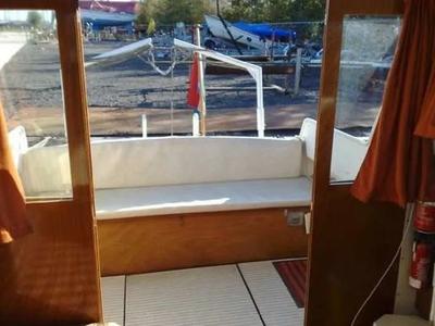 Salon of Inyol, a Gulet Excellent 900 motorboat at Woudsend, Netherlands