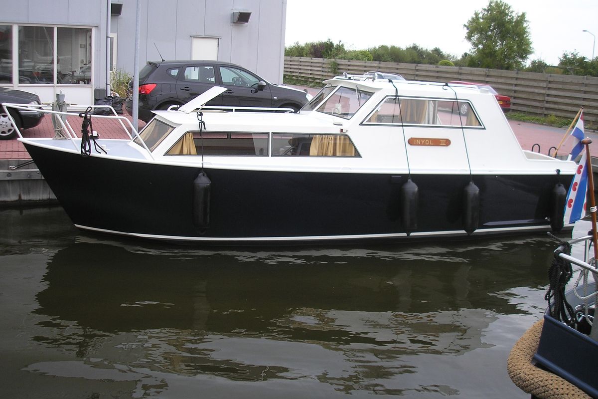 Exterior view of Inyol, a Gulet Excellent 900 motorboat at Woudsend, Netherlands